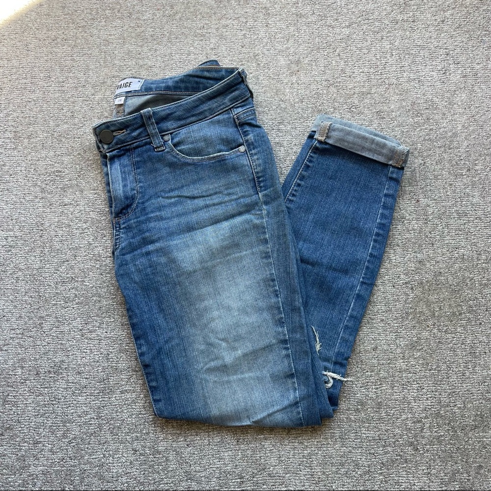 Paige Verdugo Ankle Skinny Jeans